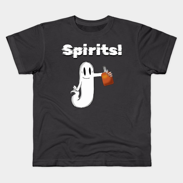 Spirits and Ghosts Kids T-Shirt by BKArtwork